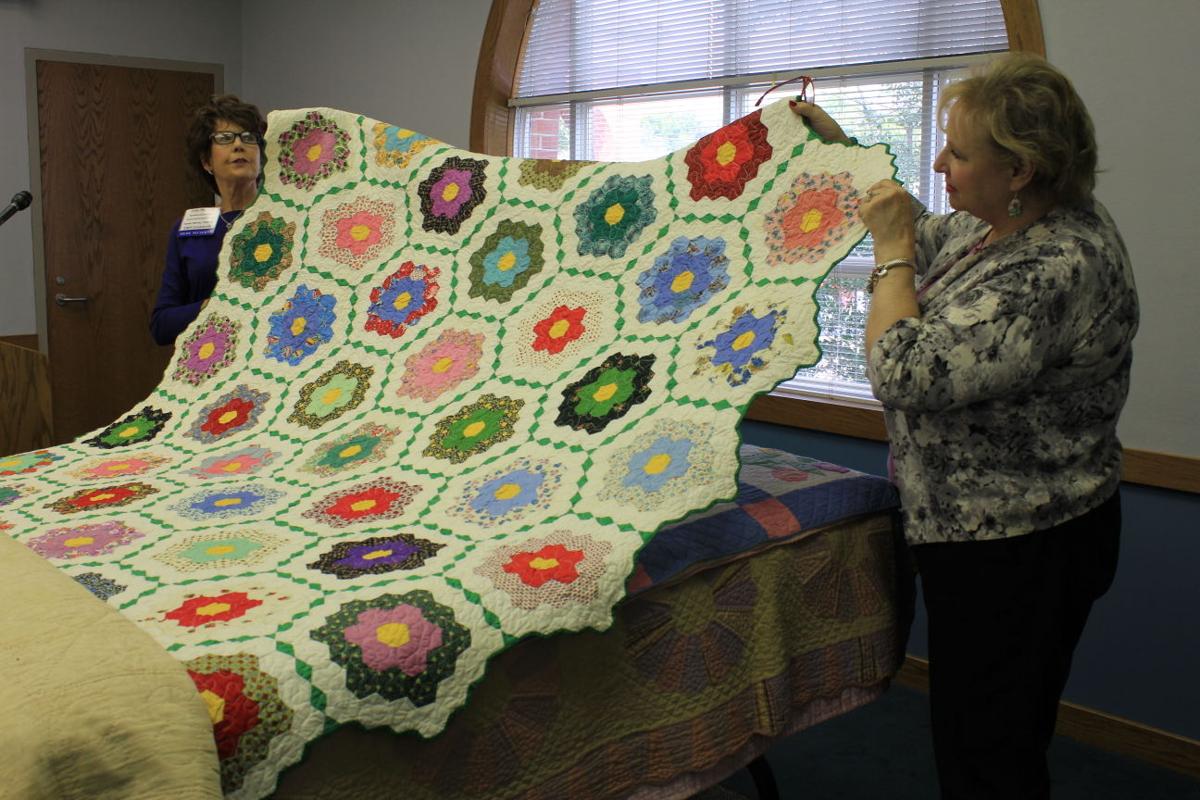 Quilt turning benefits Food for Thought Learning Institute News