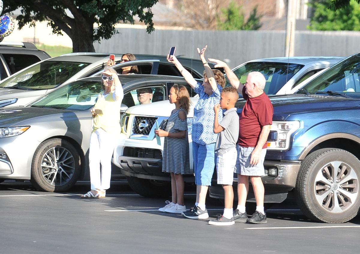 All Saints Drive Thru Graduation