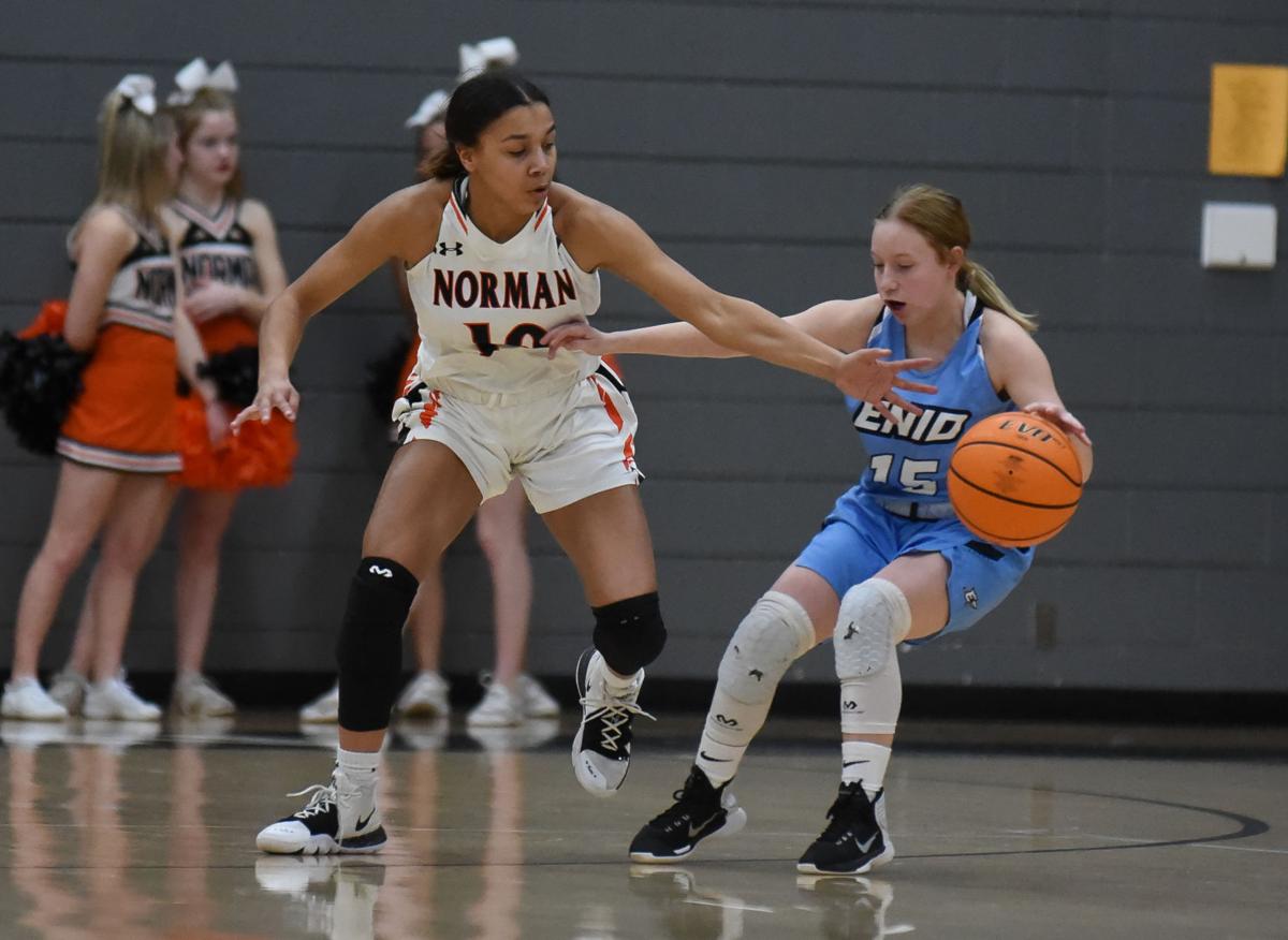 Norman High vs Enid Girl's Basketball