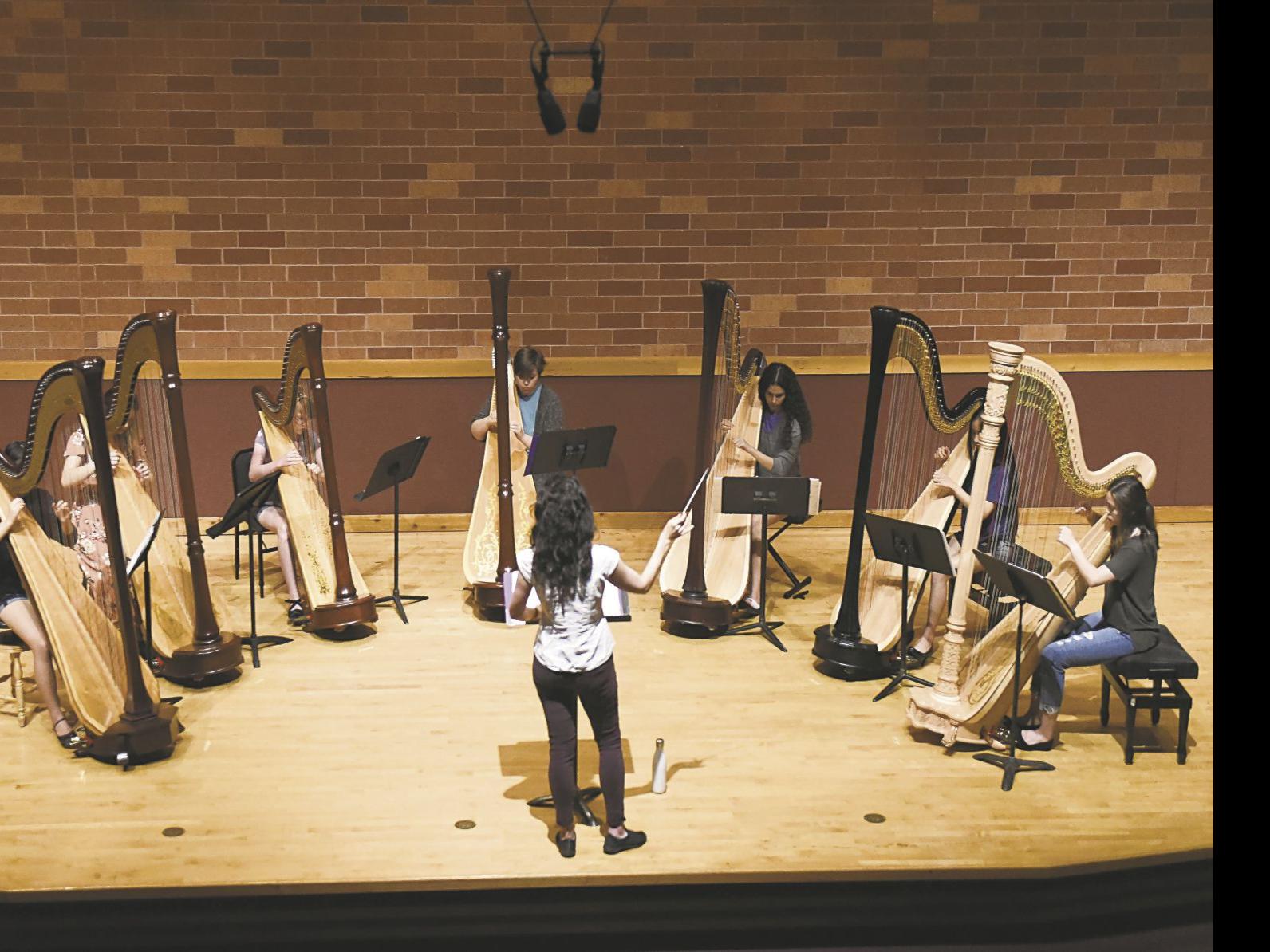 Workshop Recital Brings Young Harpists To Ou News Normantranscript Com