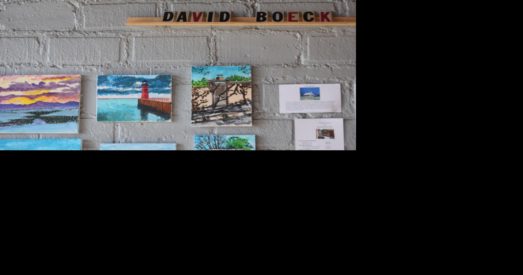 Retired OU Professor displays first solo art exhibit at Gray Owl Coffee