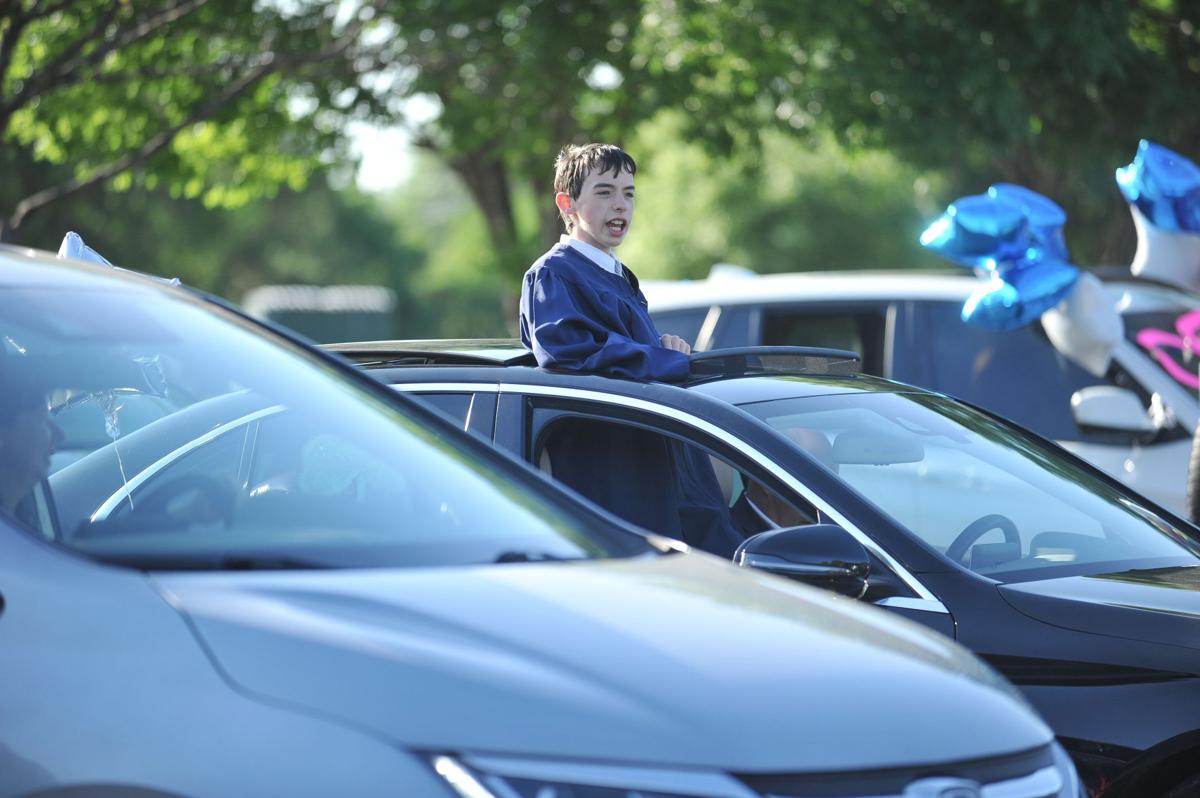 All Saints Drive Thru Graduation