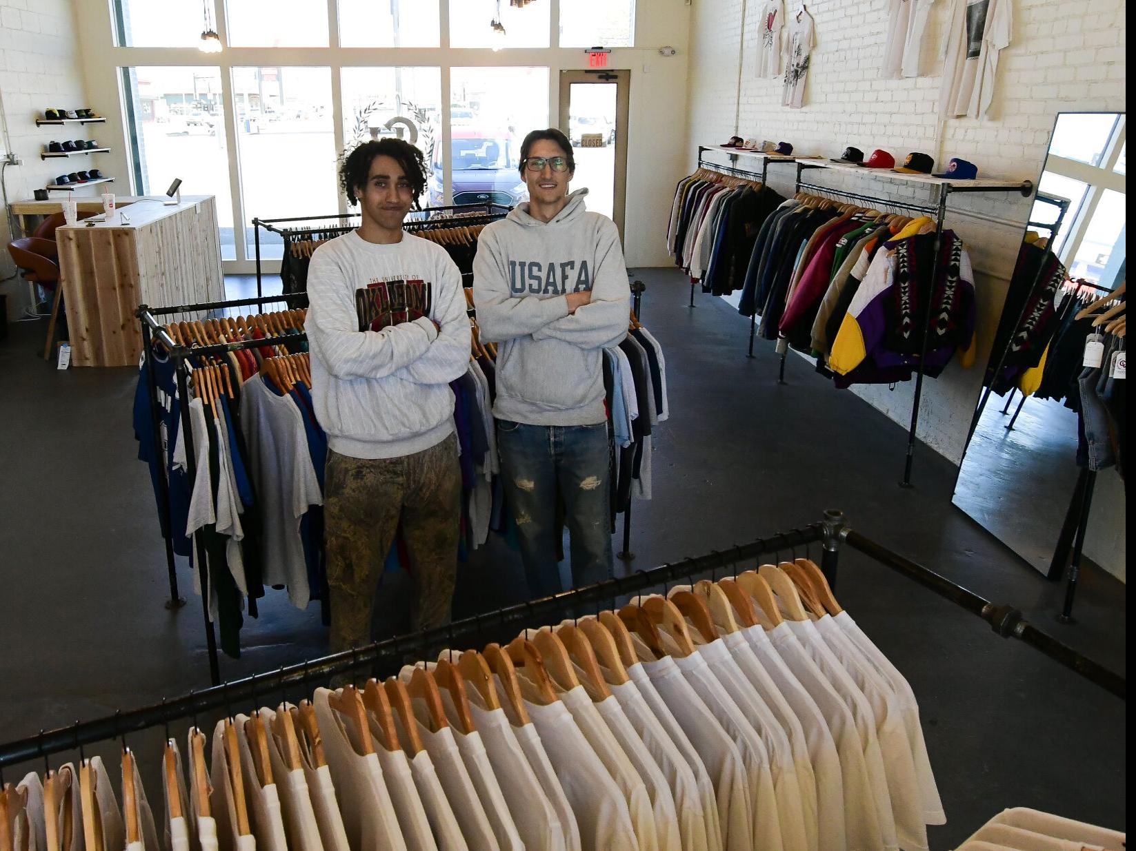 Crimson Vintage clothing store opens in east downtown Norman, News
