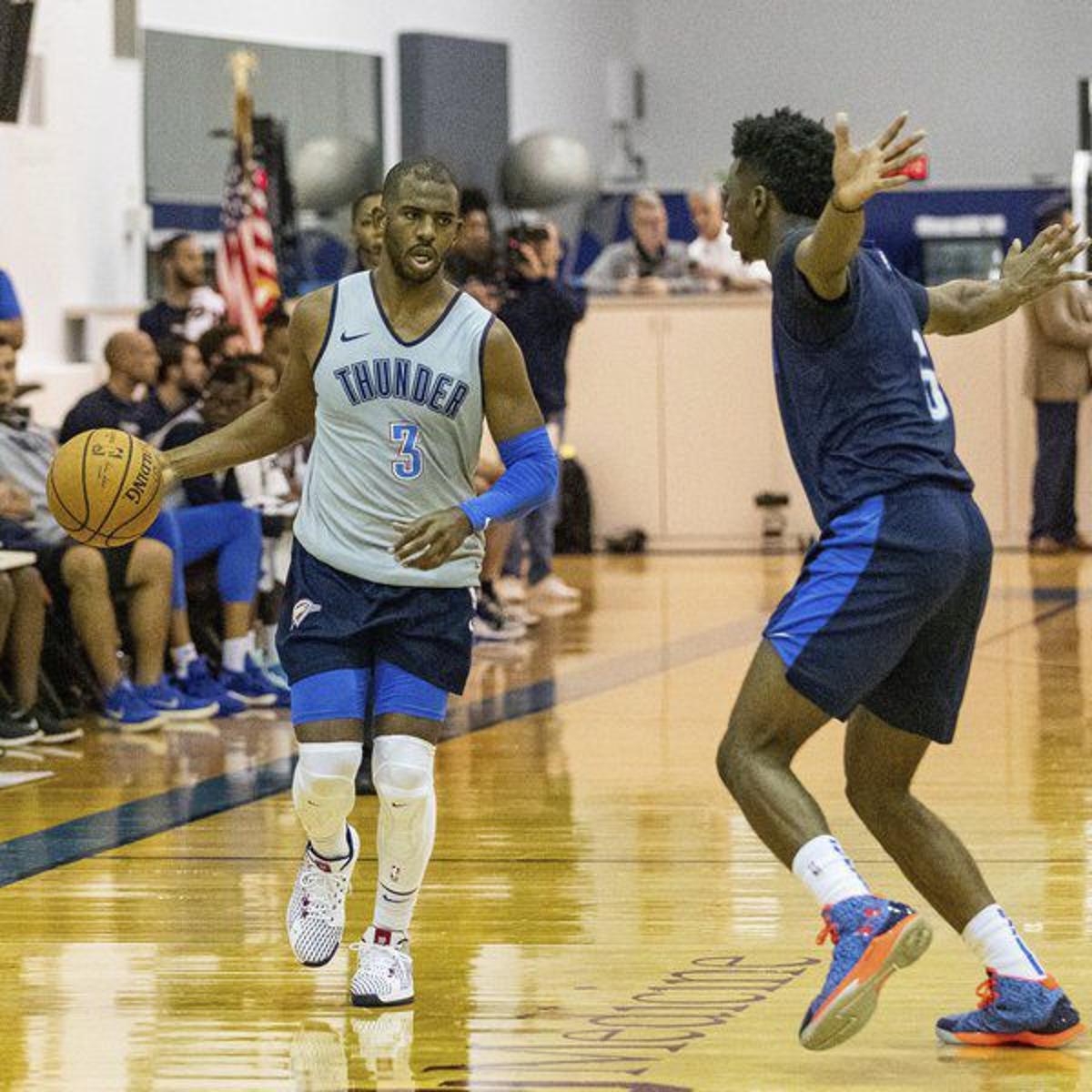 Okc Thunder Notepad Beginning With Chris Paul It S All About The