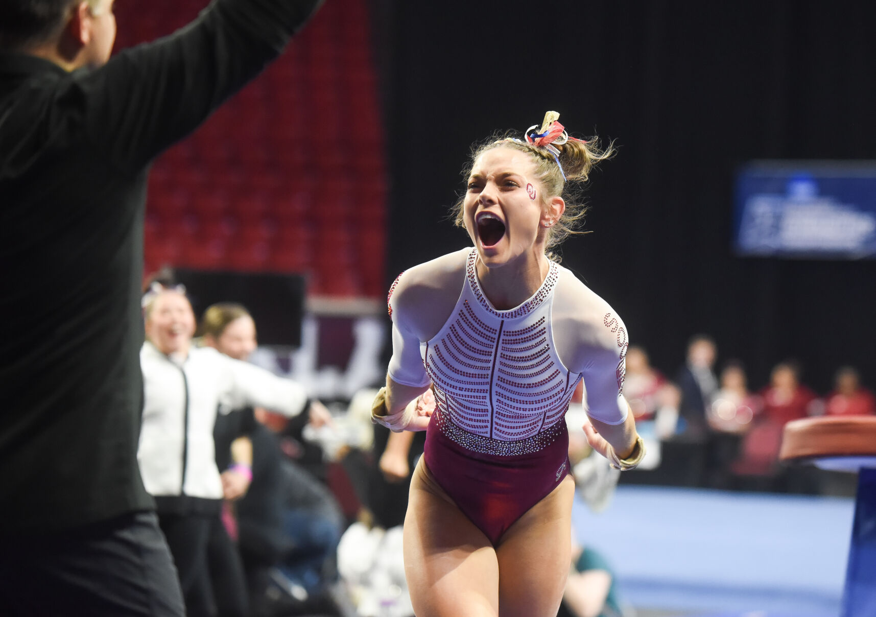 'A surreal feeling': Living out her dream, OU gymnast Jordan Bowers not ...