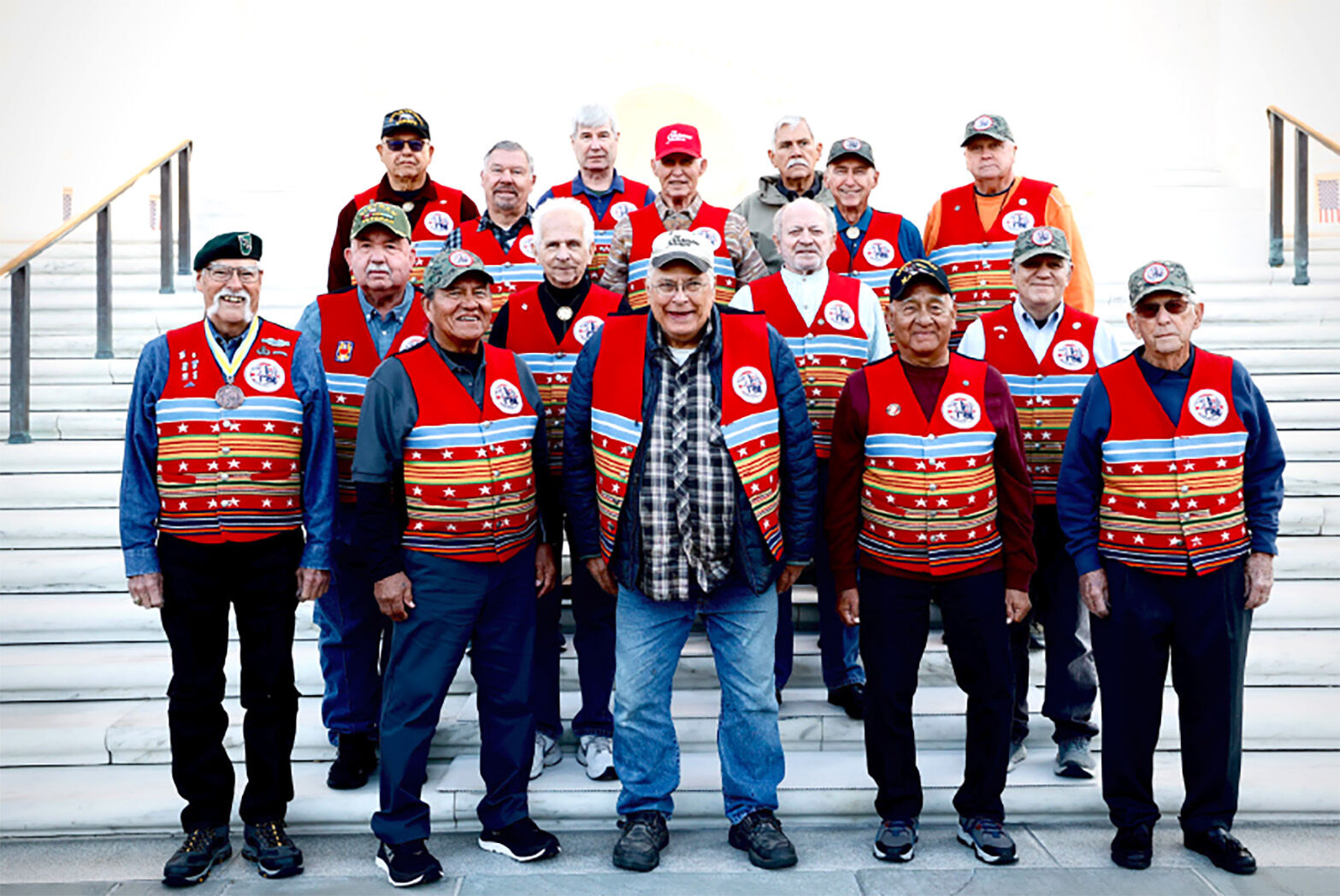Chickasaw Elder Veterans visit D.C. memorials during Veterans Day