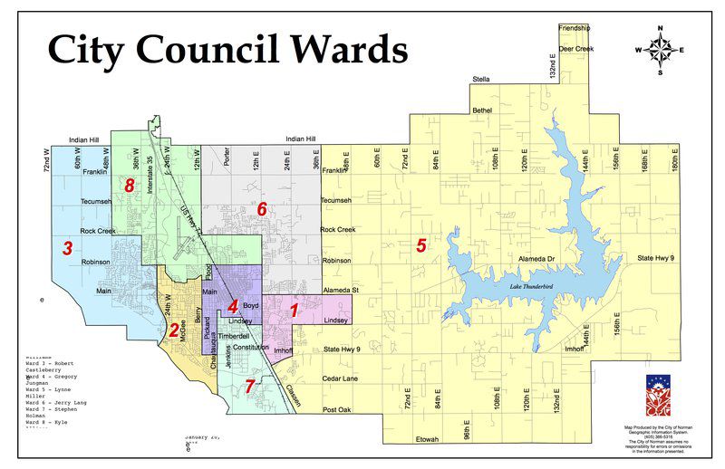 Enid Ok Ward Map Ward 5 Interim Council Member Applications Accepted Through June 8 |  Government | Normantranscript.com