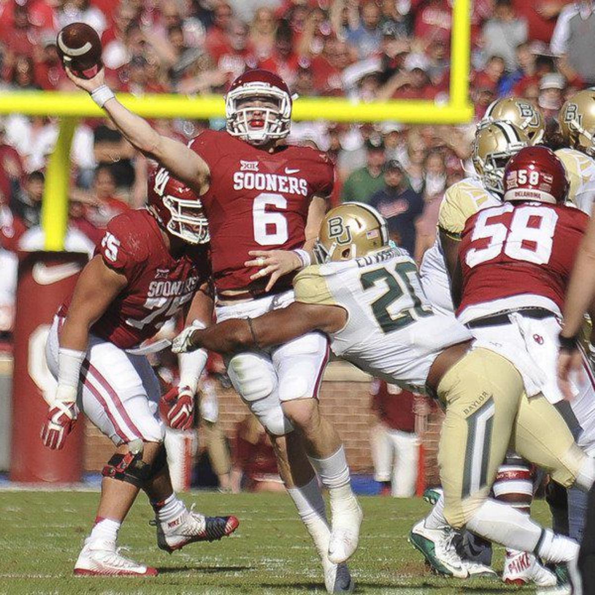 Notepad Baker Mayfield Touting Increased Arm Strength After