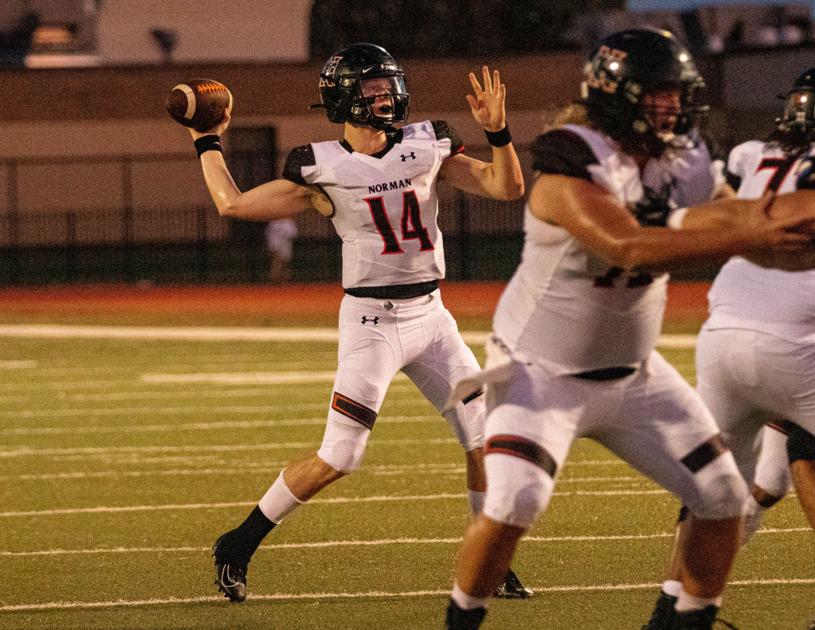 Norman High Football Cade Horton Lifts Tigers To Rout Of Deer