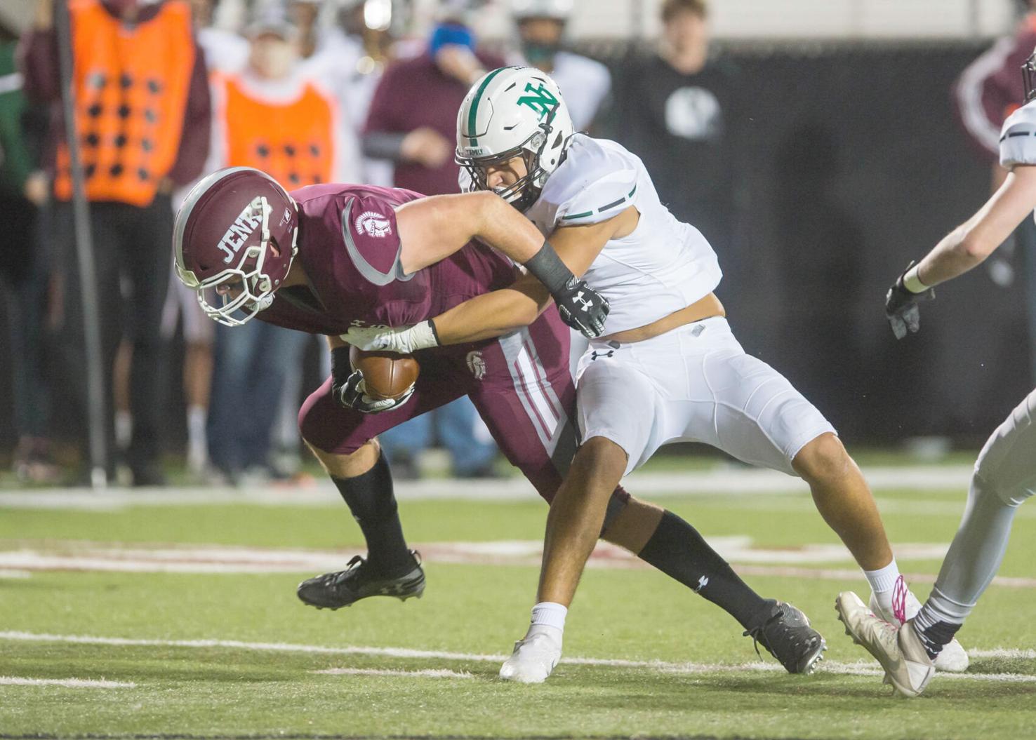 Norman North football In the round of eight, Trojans much too much for
