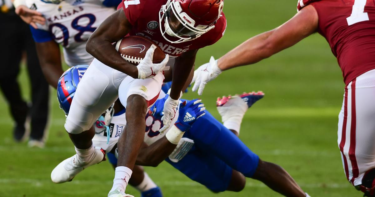 OU football notepad: How Marvin Mims separated himself as Sooners ...