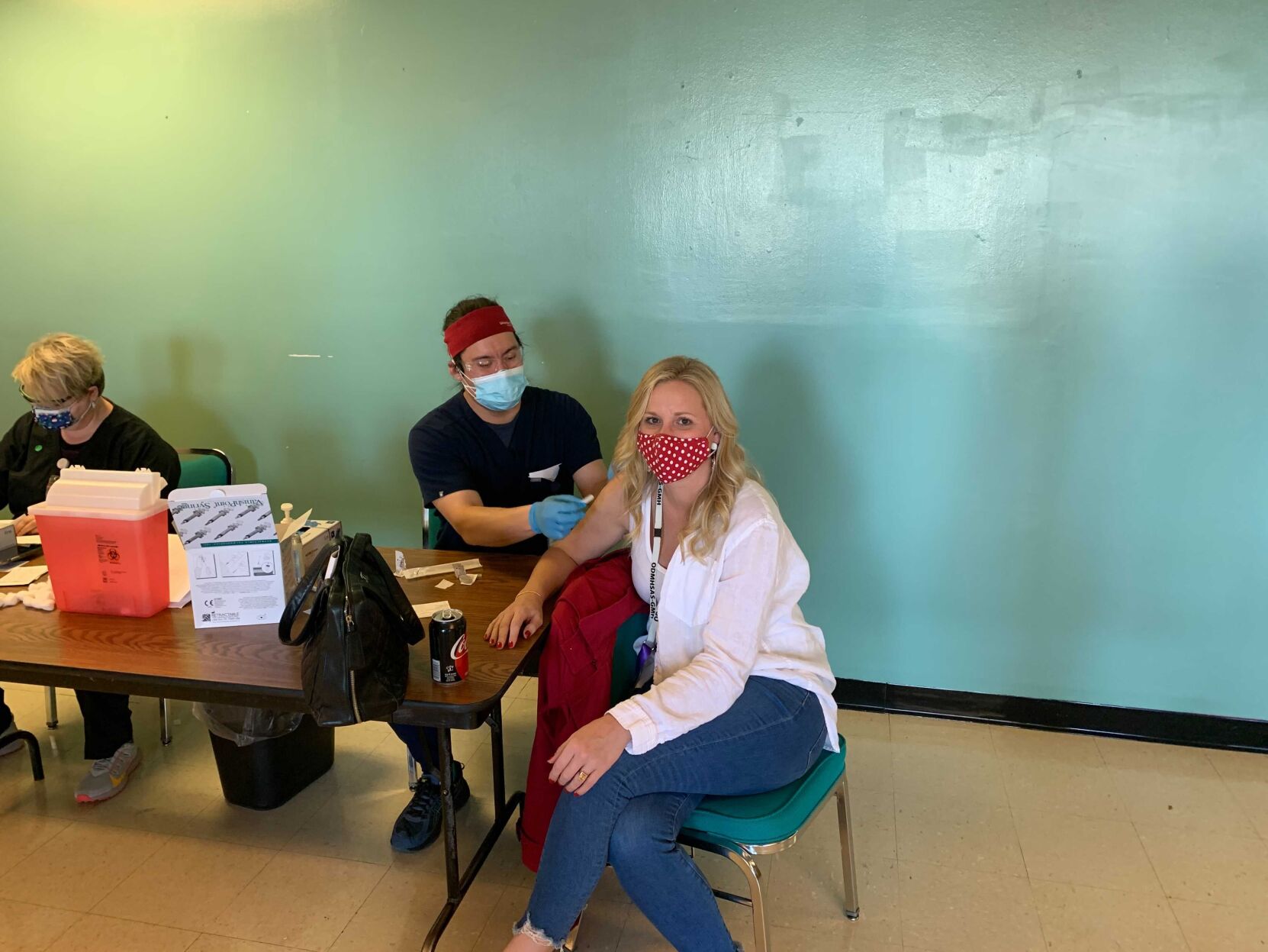 County health department hosts first vaccination clinic - Vimarsana News