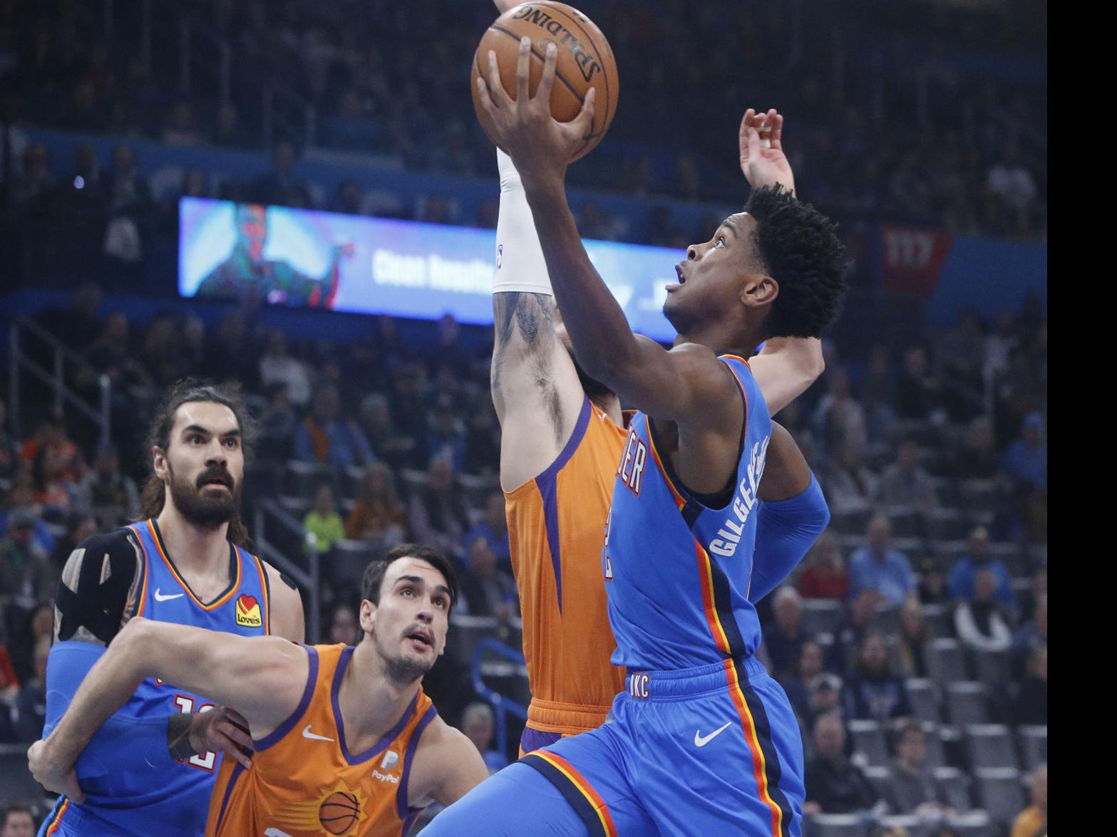 Thunder Okc Avoids Digging Another Hole Cruises To Home Win Over