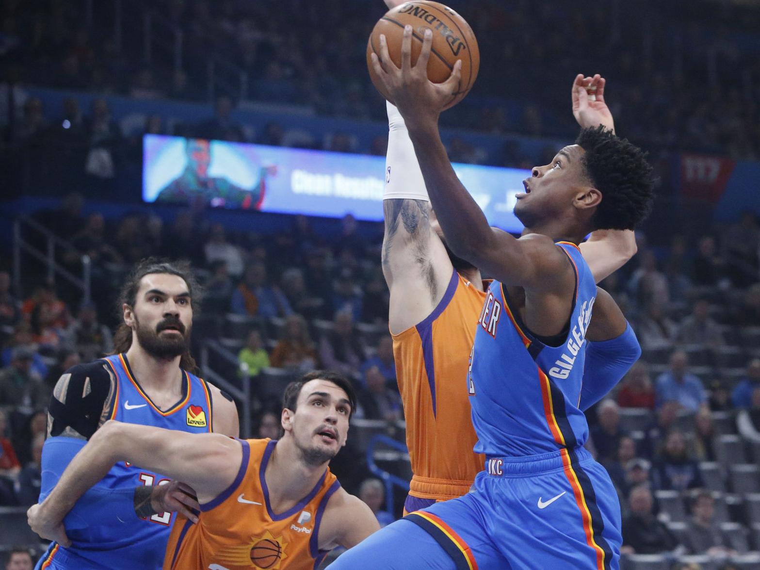 Thunder Okc Avoids Digging Another Hole Cruises To Home Win Over