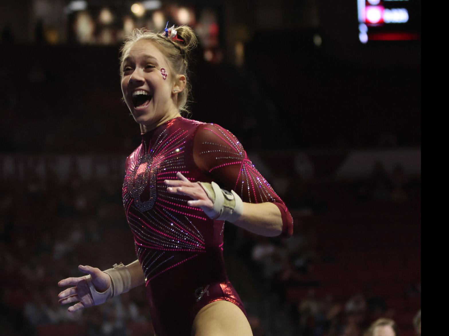 OU women's gymnastics: LaVasseur, Stern's perfect vault ...