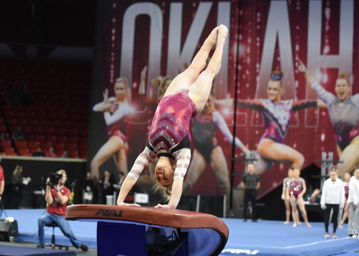 OU gymnastics v Iowa State