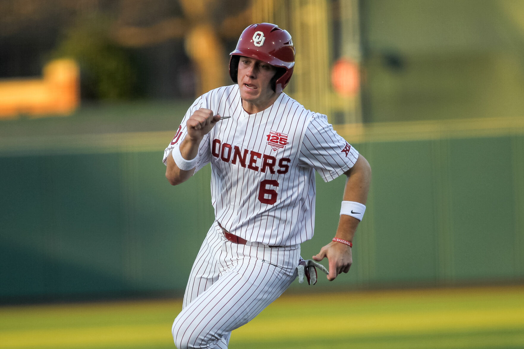 Oklahoma sooners clearance baseball uniforms