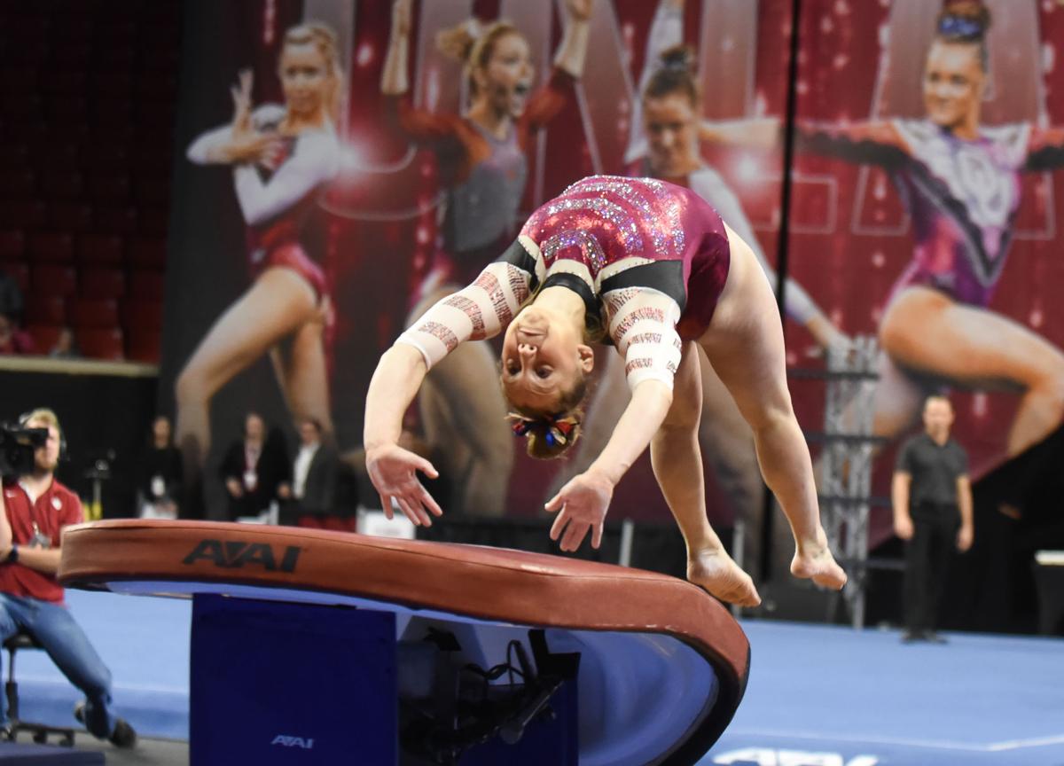 OU gymnastics v Iowa State
