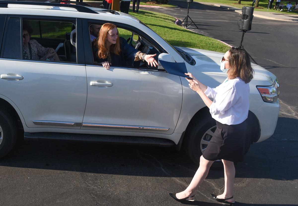 All Saints Drive Thru Graduation