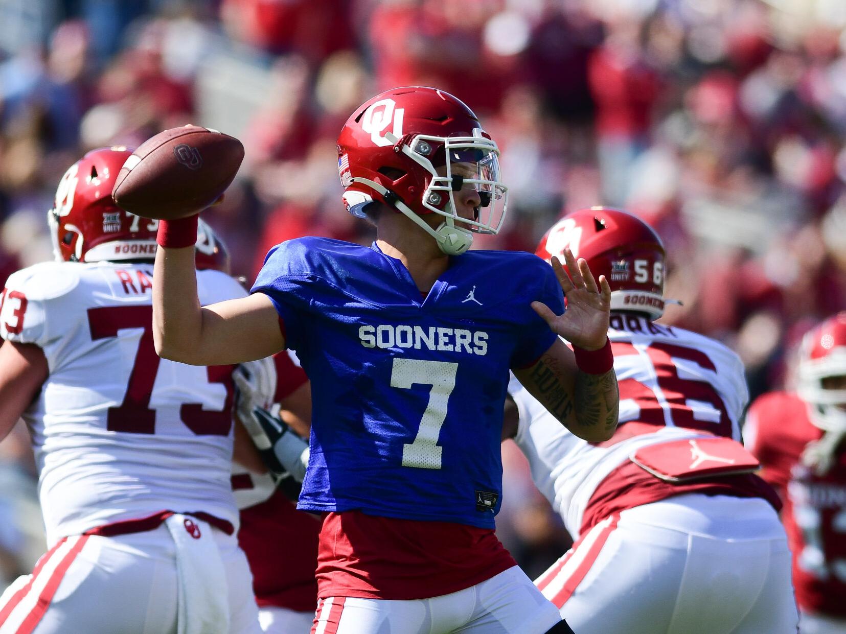 Ou Football Sooners Don T Have A Qb To Offer 2021 Nfl Draft But Might Have The Best In 2022 Ou Football Normantranscript Com Ou Spring 2022 Schedule