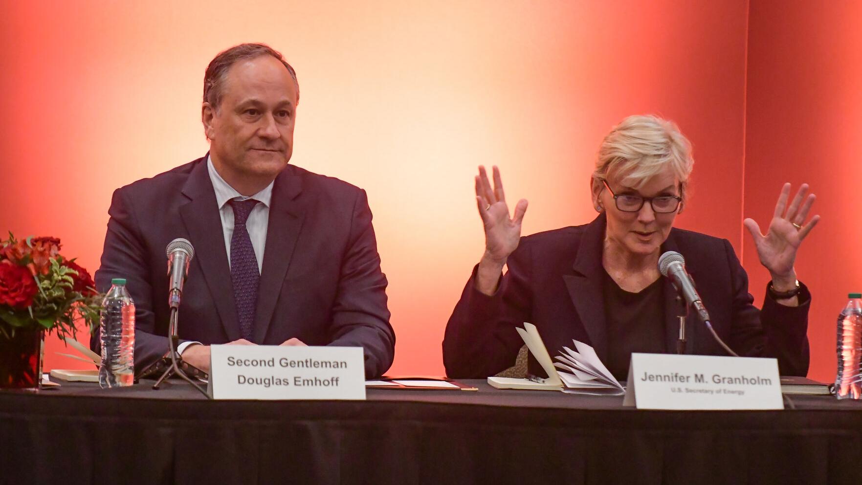 Energy secretary, second gentleman visit OU to discuss geothermal energy potential | News | normantranscript.com