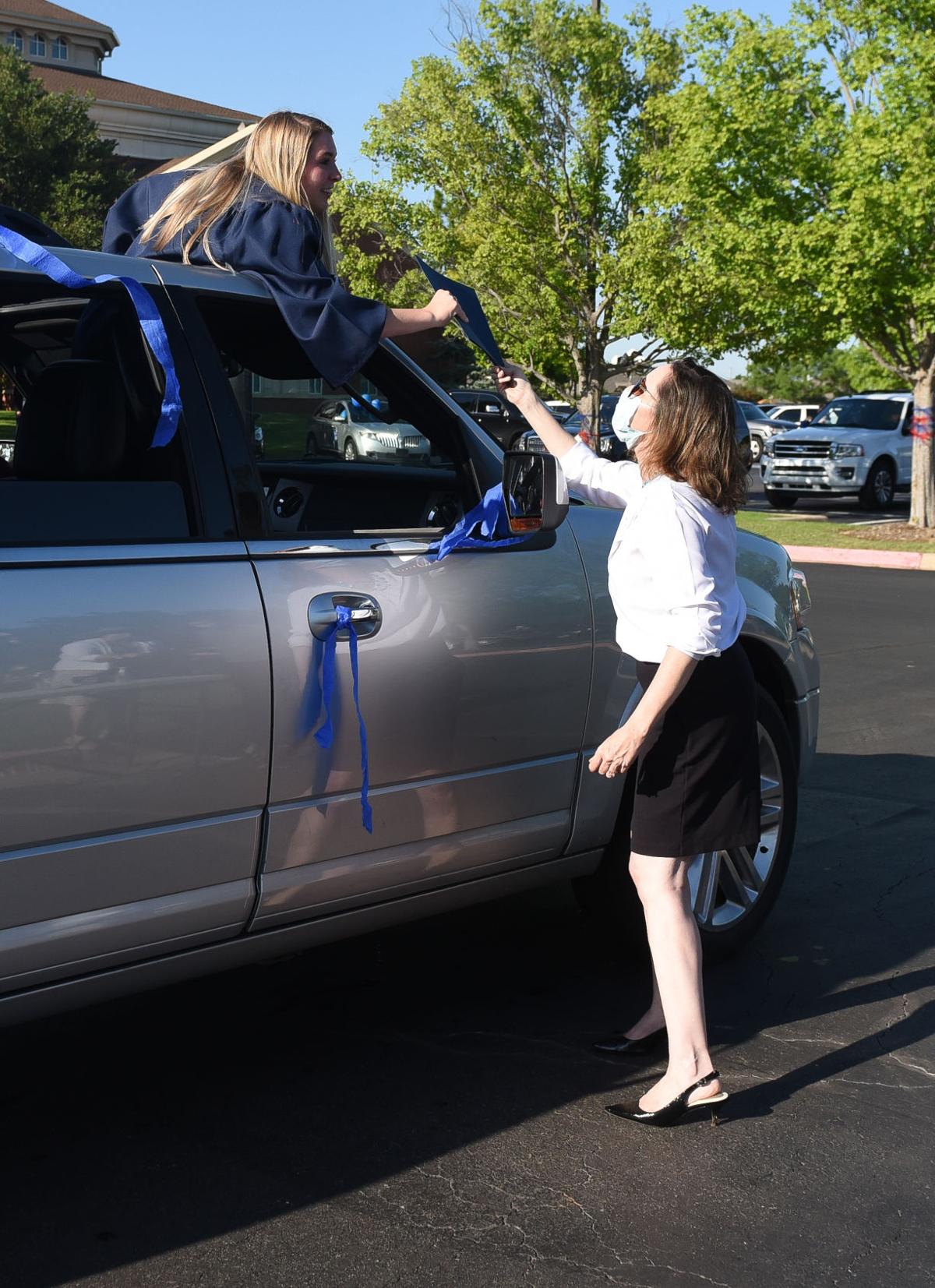 All Saints Drive Thru Graduation