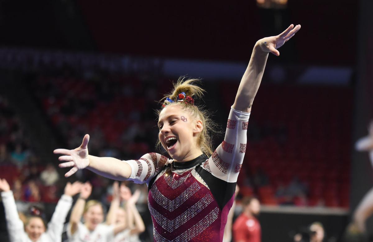 OU gymnastics v Iowa State