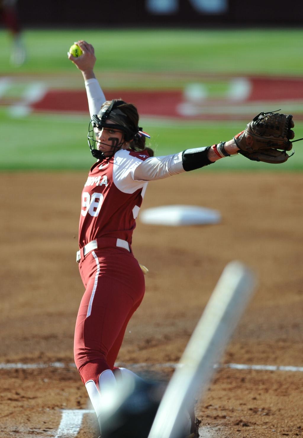 Oklahoma Softball: Jordy Bahl Follows Baker Mayfield With Nearly Perfect  Game - Sports Illustrated Oklahoma Sooners News, Analysis and More