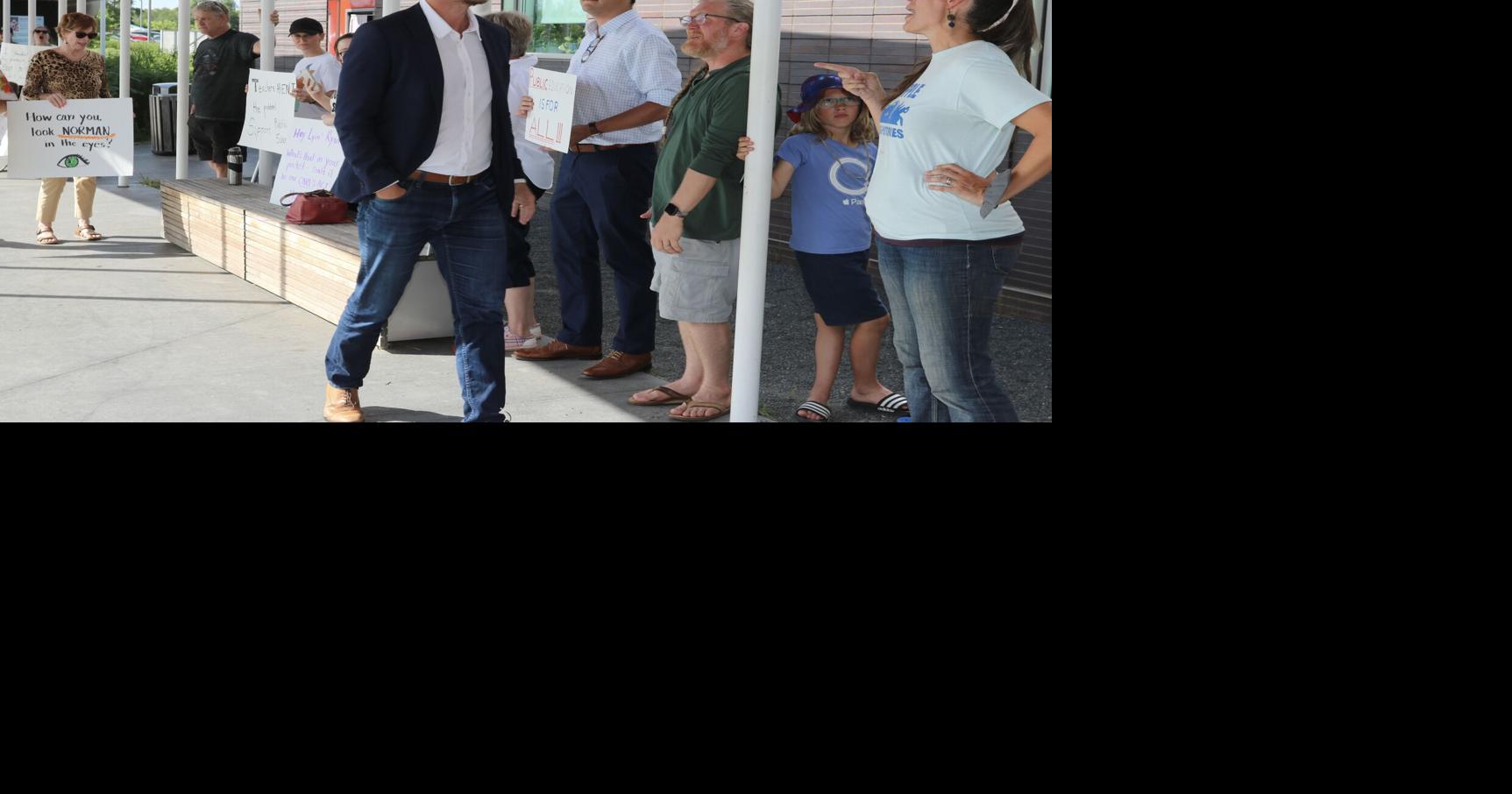 Public meeting gets heated as Norman residents put Walters on the spot