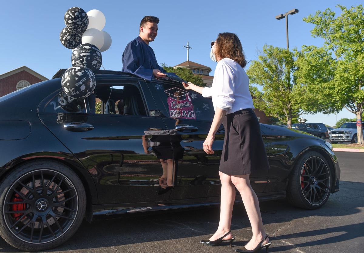 All Saints Drive Thru Graduation