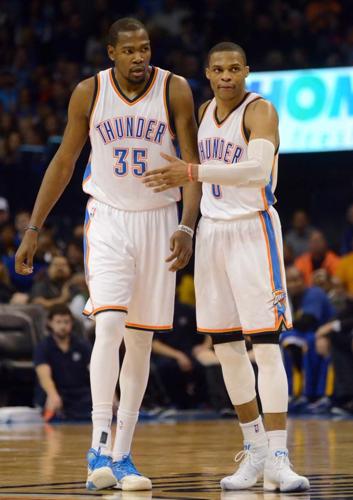 Kevin Durant scores 54 points as OKC Thunder beats Golden State
