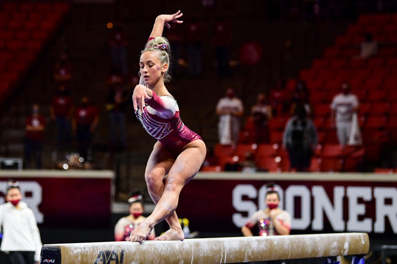 OU women's gymnastics: From newcomers to veterans, Sooners shine in ...