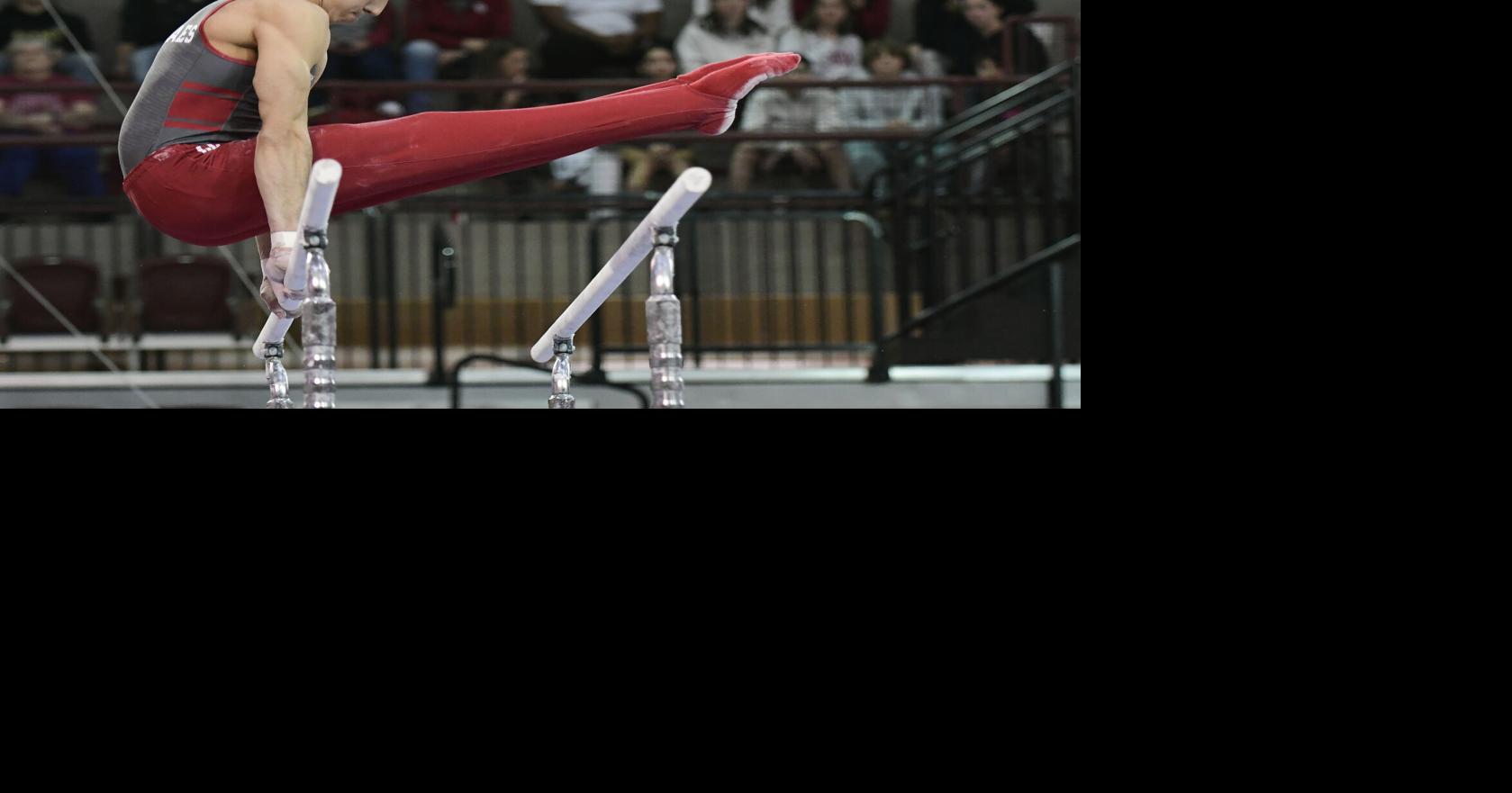 OU men's gymnastics Goodell, Guimaraes learning from past NCAA