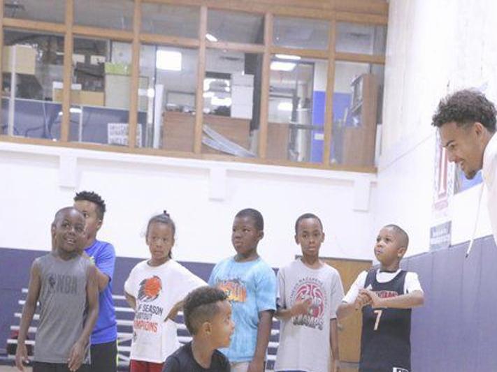 Trae Young Hosts Youth Camp Discusses Productive Rookie Season