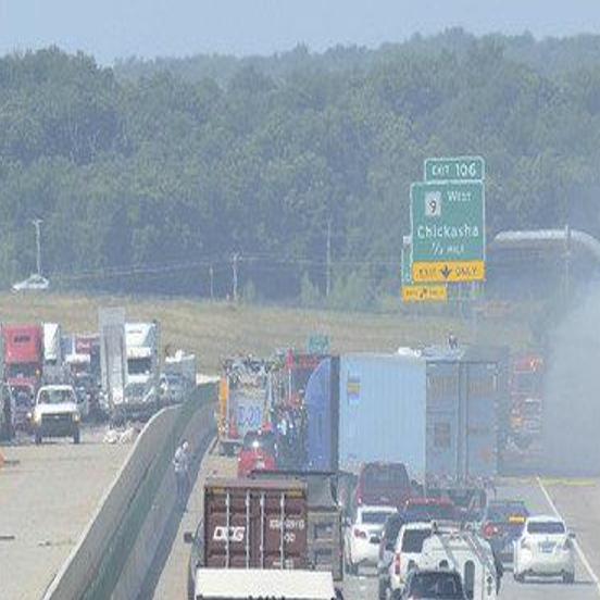 Four Car Collision On I 35 Causes Traffic Jam From Norman To Moore News Normantranscript Com