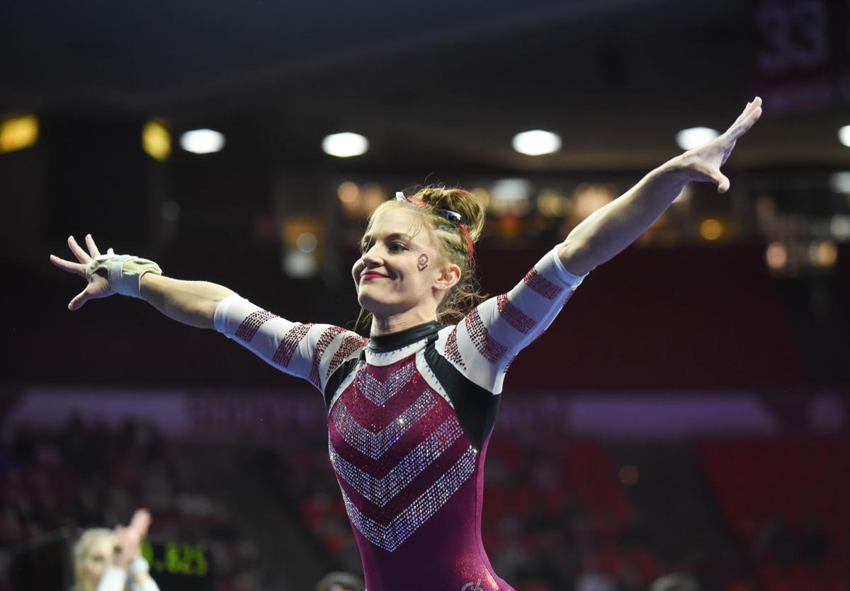 OU gymnastics v Iowa State
