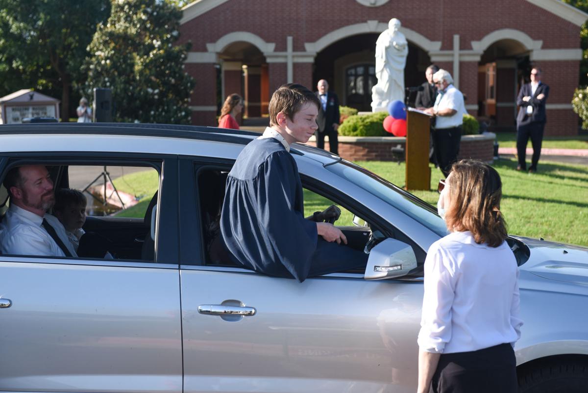 All Saints Drive Thru Graduation