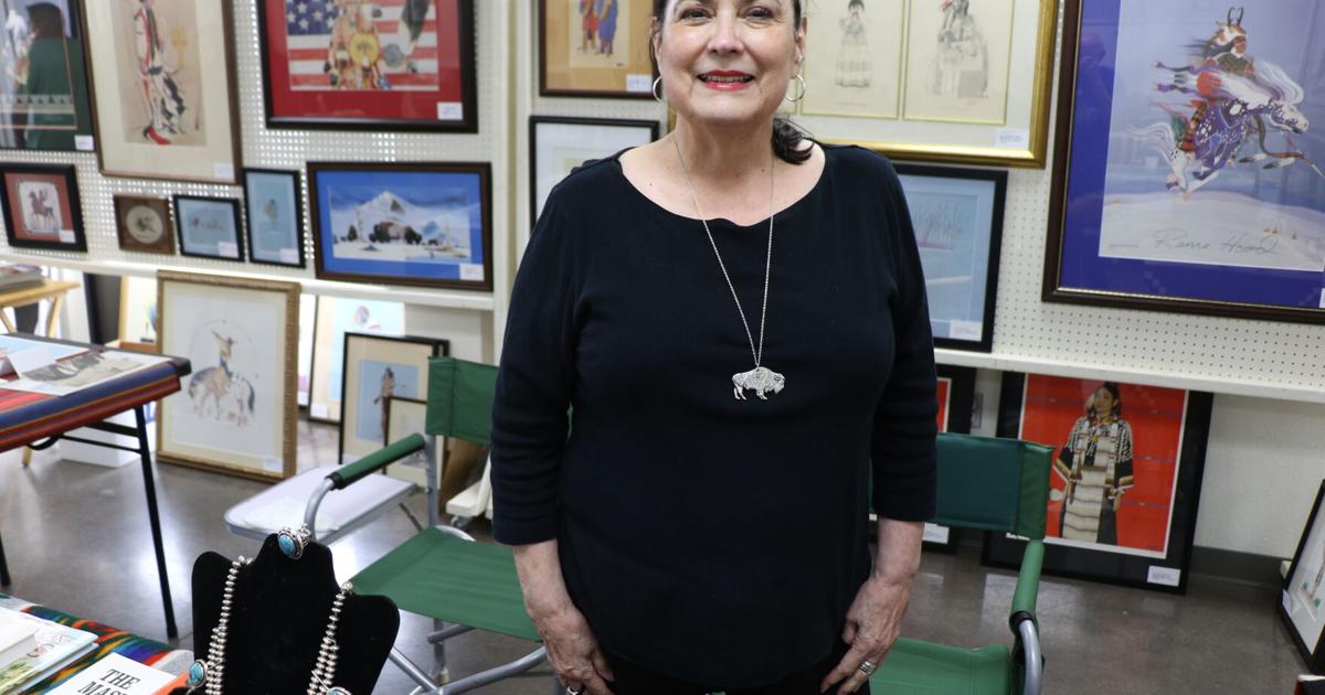 A/E: Native art sale here in Norman