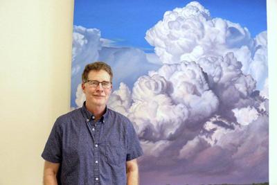 Oklahoma Painter David Holland Casts His Eyes To The Skies Ntown