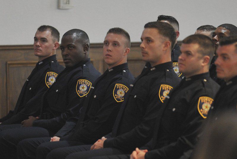 City 9 Norman Police officers, 2 OU officers, fire marshal