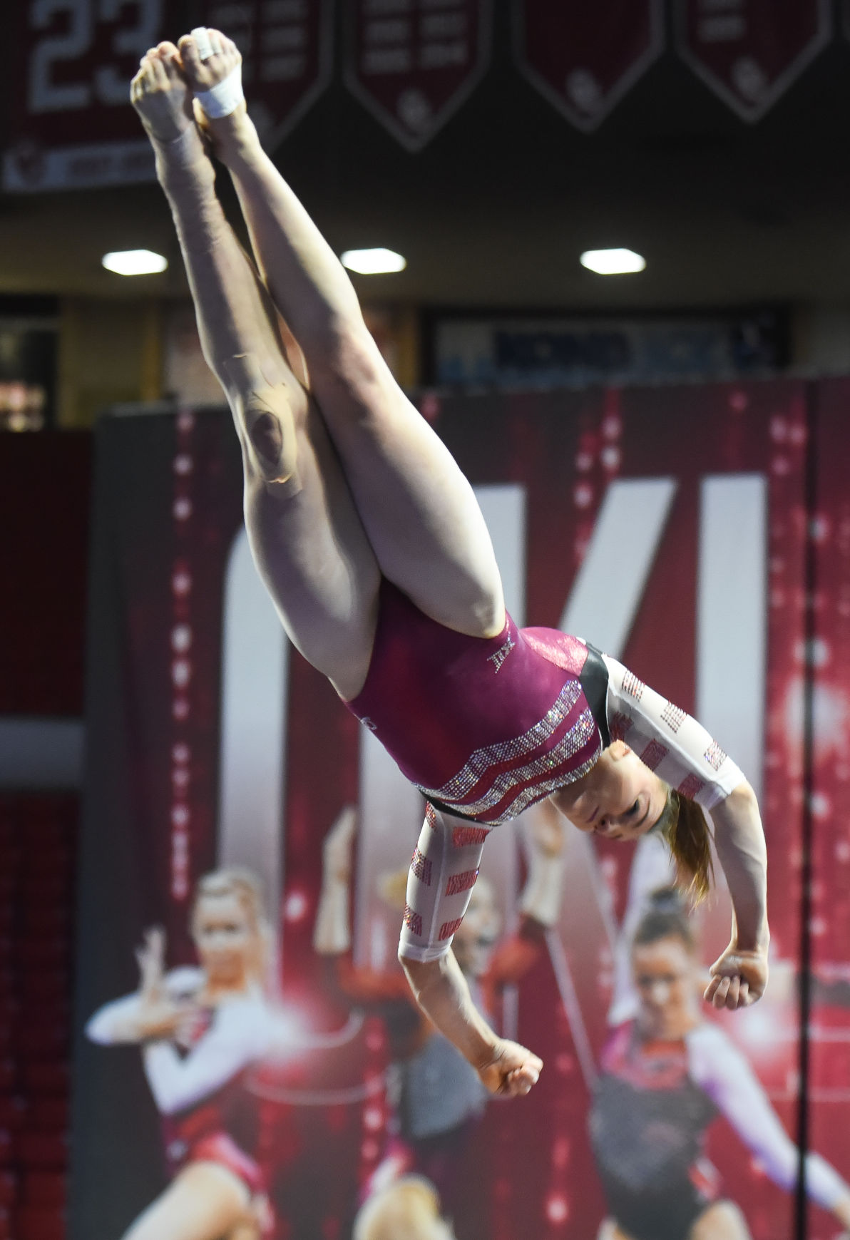 OU gymnastics v Iowa State