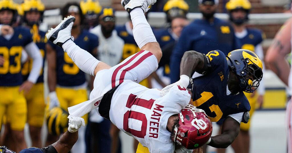 OU football abandoned offseason offensive improvements in Michigan loss