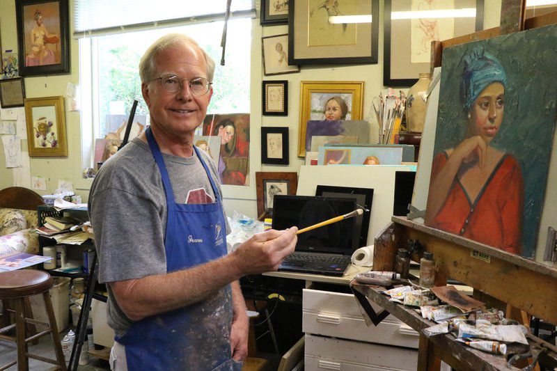 Norman doctor-turned-painter highlights beauty and grace of human form ...