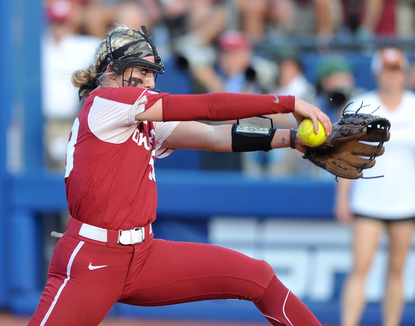 OU softball Sooners shutout Duke in season opener at Mark Campbell