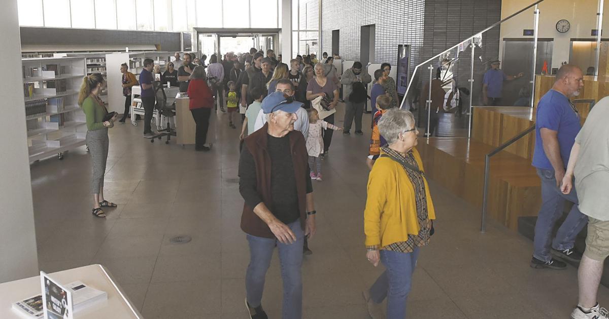Over 500 fill Norman Public Library Central for grand opening | Local ...