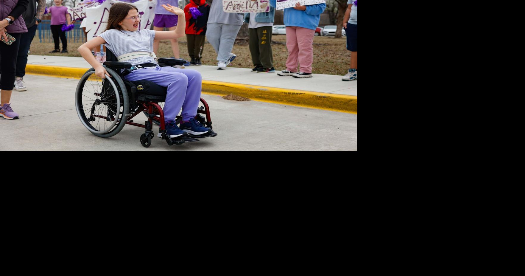 Norman fifth-grader returns home after suffering a pediatric stroke, five months in the hospital