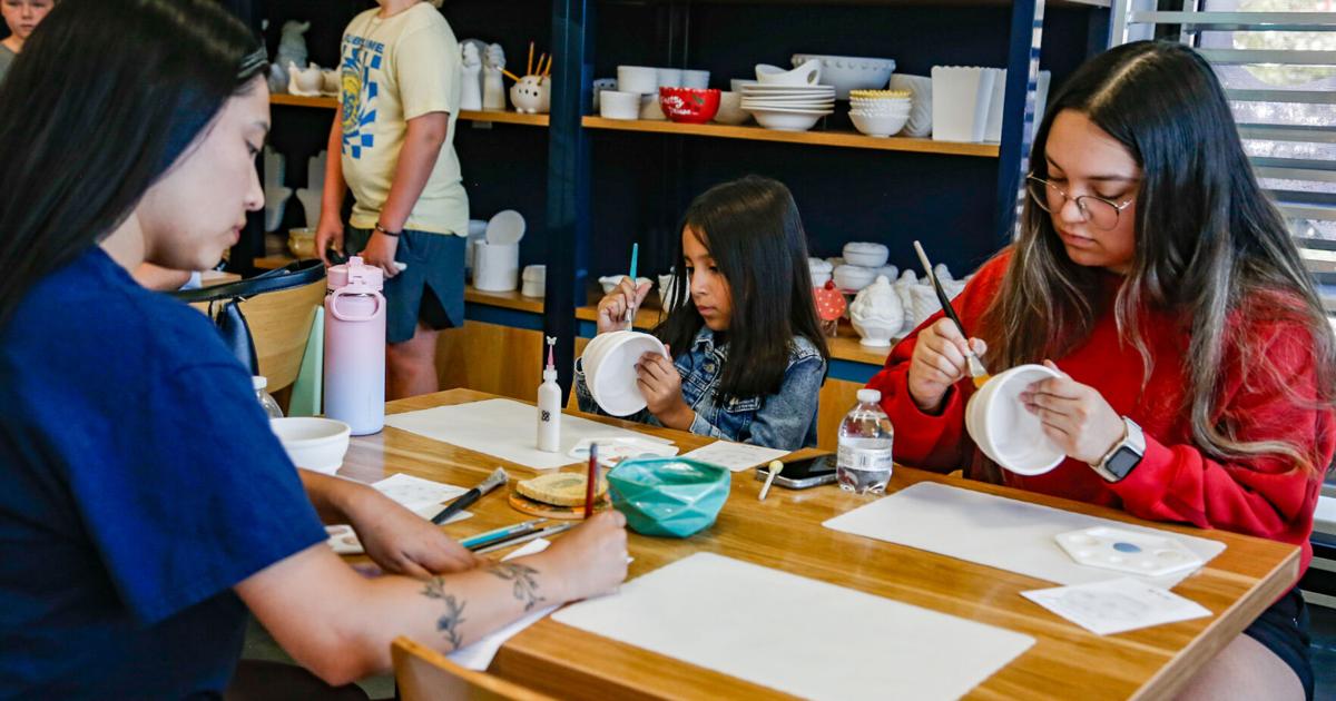 Paint-your-own pottery studio opens new Norman location