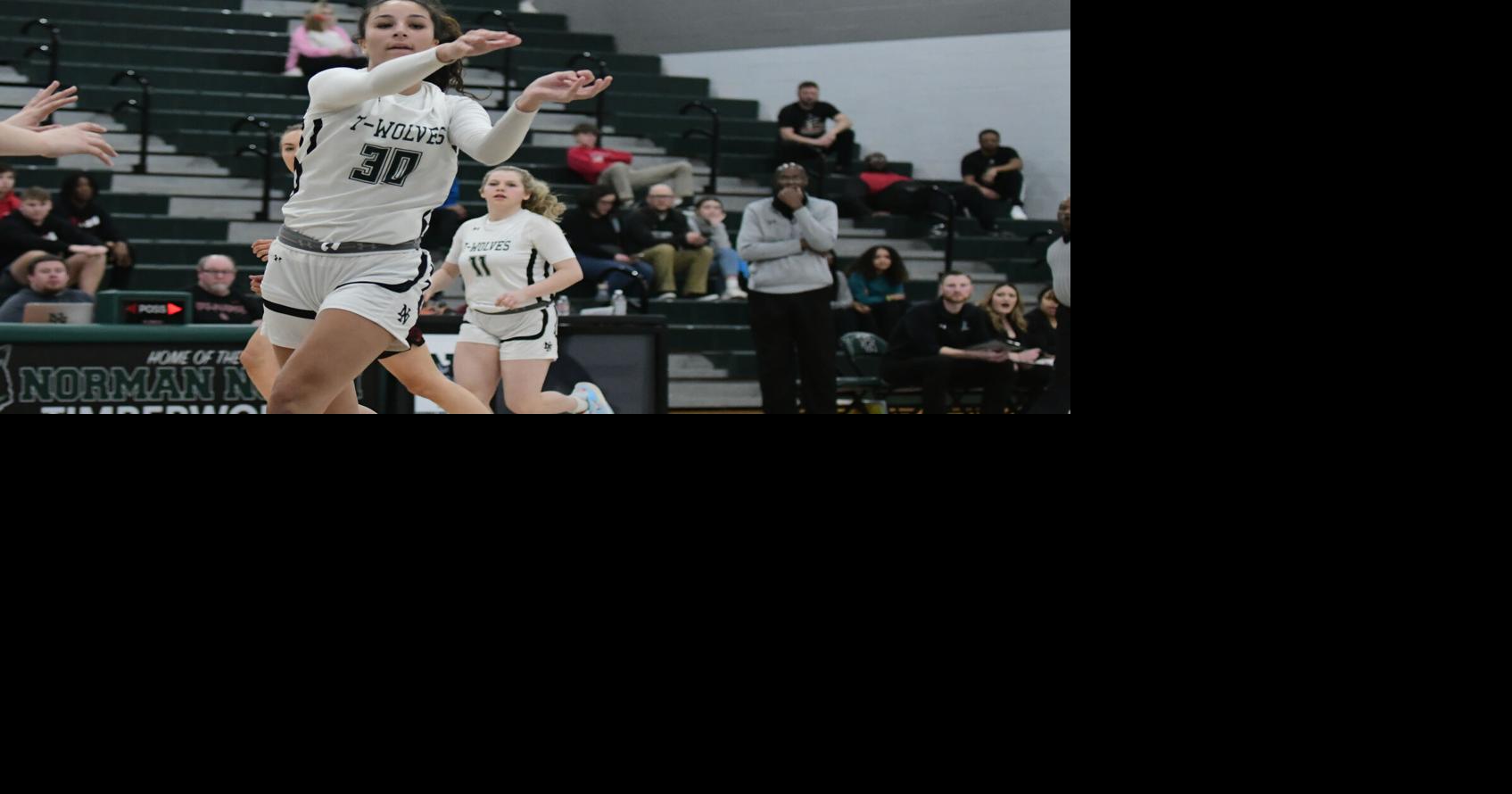 NNHS girls basketball: Harmon scores 32, T-Wolves come back to beat ...