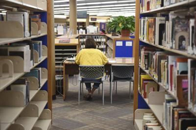 Norman West Library Reopens News Normantranscript Com