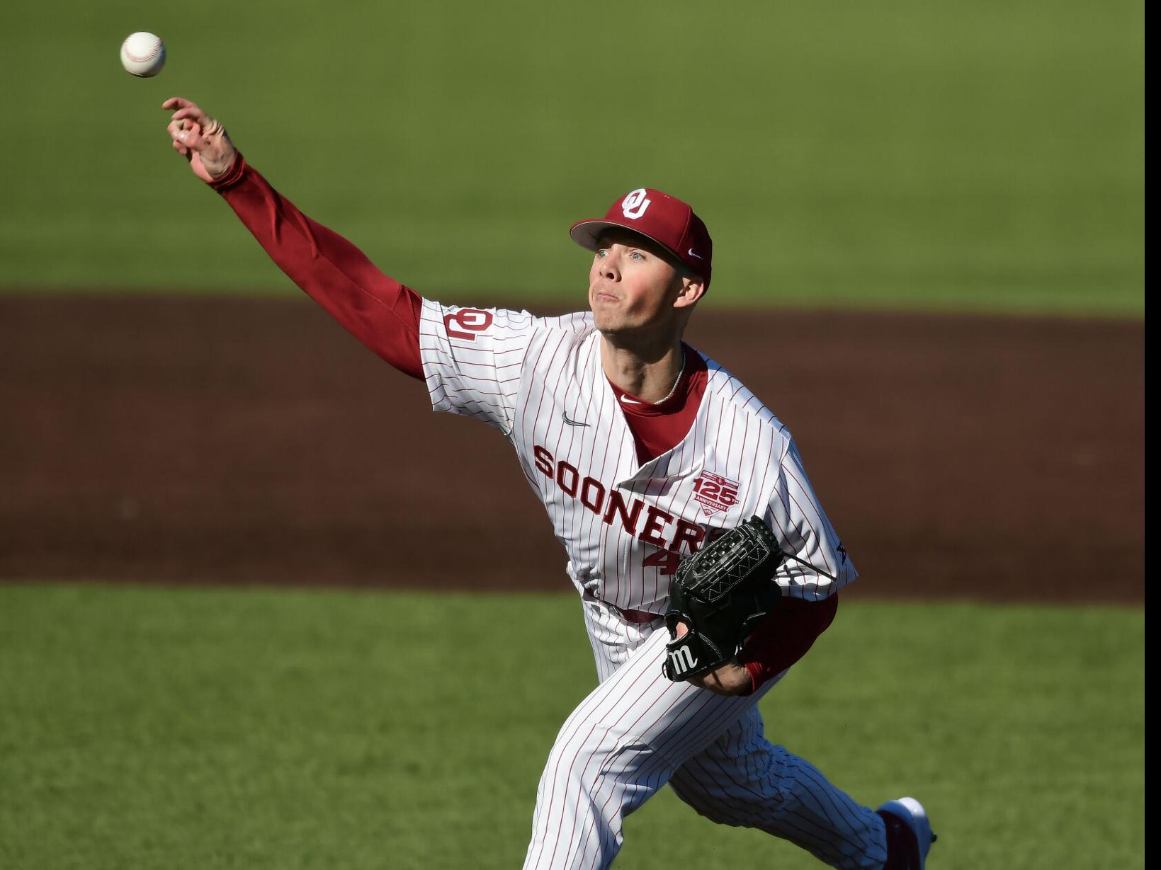 OU baseball: Carmichael leads Sooners to bounce-back win over